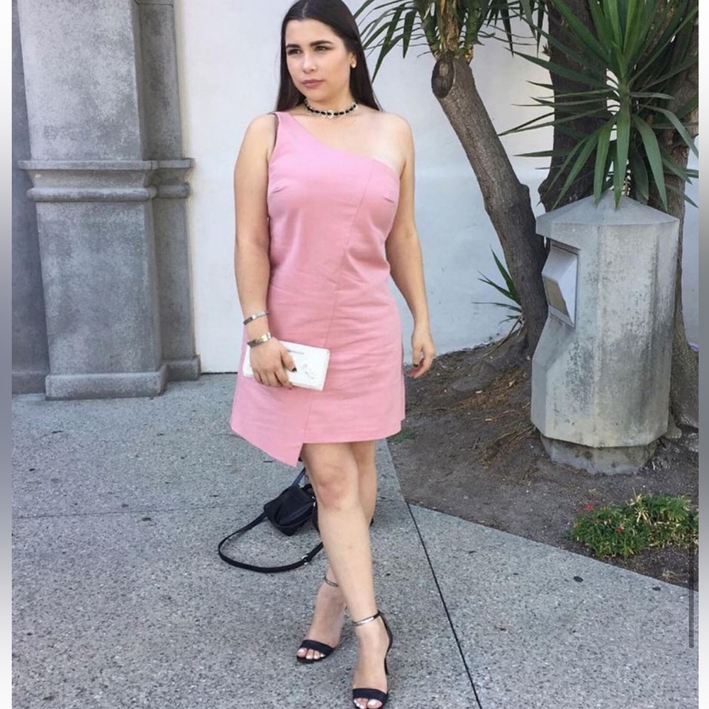 Zara pink dress